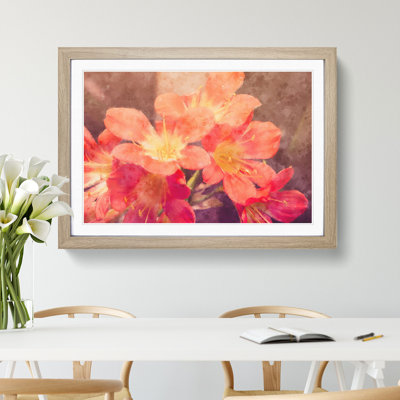 Pink Flowers - Framed Print