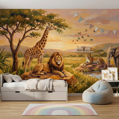 Papier peint amovible paysage africain