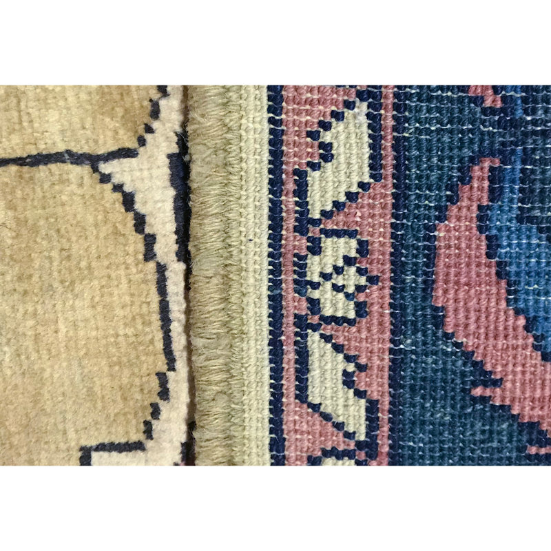 Hand-Knotted High-Quality Pink Area Rug