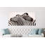 Zebras In Love - Wrapped Canvas Print-1839592731