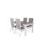 Jayesh 4 - Person Patio Dining Set with Extendable Rectangular Table-2074741293-2074741292