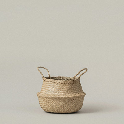 Kiau Foldable Seagrass Belly Basket - Small