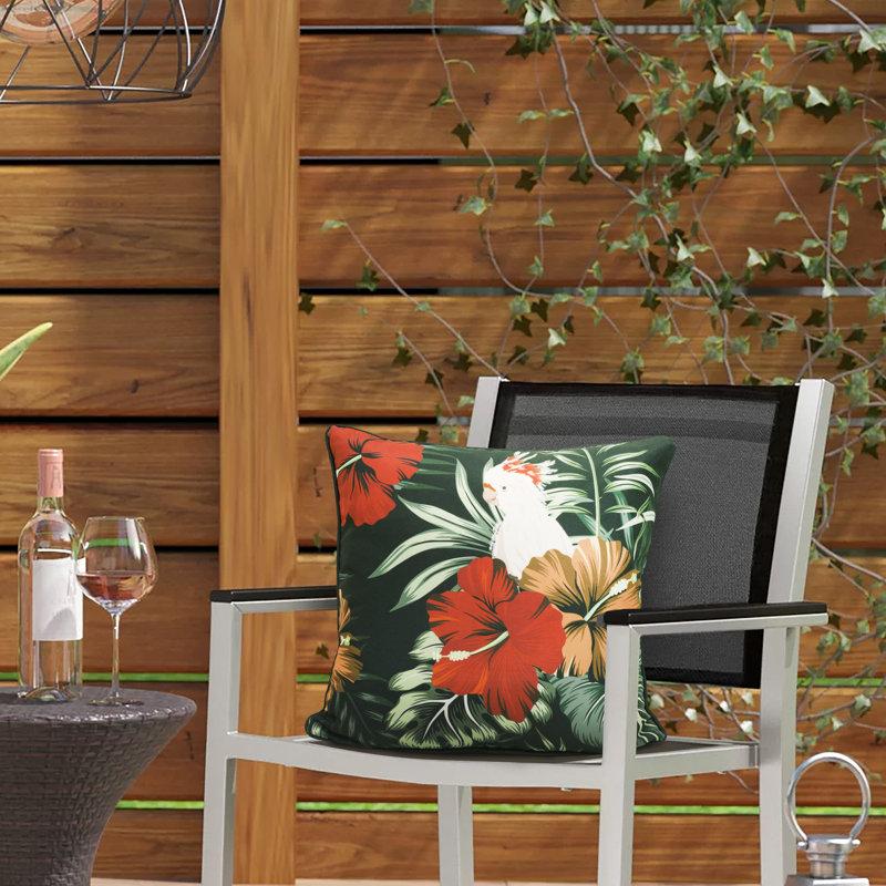 Animal Print Outdoor Reversible Throw Pillow