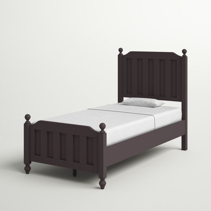Droskyn Panel Bed by Three Posts™, Gray, Full
