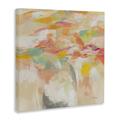 «Summer Solstice Abstraction», art mural sur toile par Silvia Vassileva
