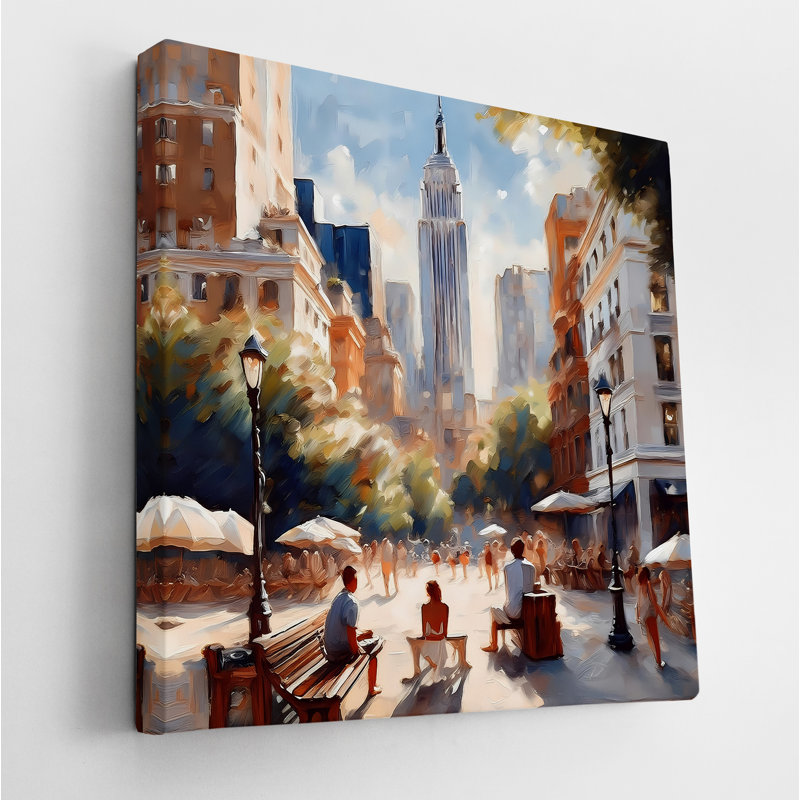 Urban Celebration, 42" H x 42" W