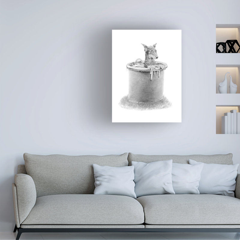 Œuvre sur toile «ologic bol »par Darlene Pavlovich, H 47 po x l 35 po