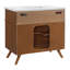 Meuble-lavabo simple 37 po Mid-Century