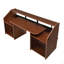 Bureau de musique rectangulaire avec 2 compartiments ouverts-1820032706