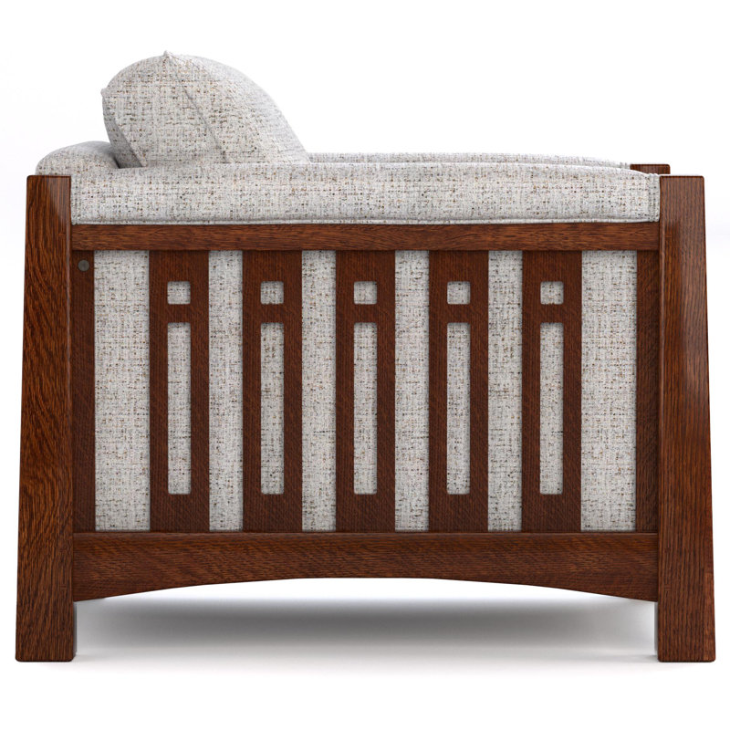 Highlands Armchair, Medium Wood