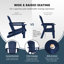Ensemble de 2 chaises Adirondack Seashell-1535929158