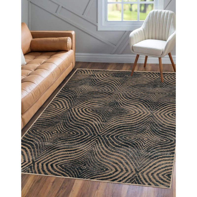 Buskirk Indoor Rug, Rectangle 4' x 6'