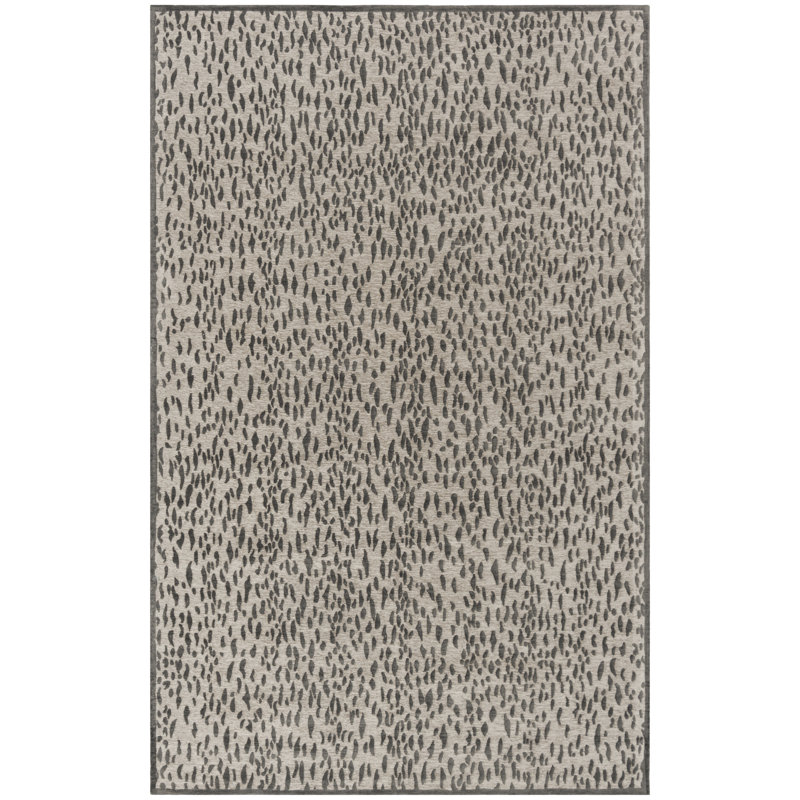 Ankit Hand Loomed Performance Abstract Rug, Rectangle 8' x 10'