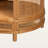 Jolynne Natural Brown Rattan End Table in Modern Bohemian Style