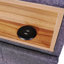Ingry Ulani Upholstered Platform Bed with Storage Headboard, LED, USB Charging and 2 Drawers-88046418-93674581