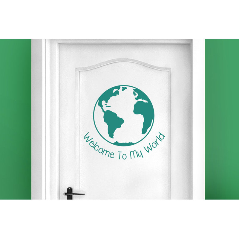 Wall Decal, Aqua Green