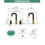 Widespread Faucet 2-Handle Bathroom Faucet With Drain Assembly-103979125