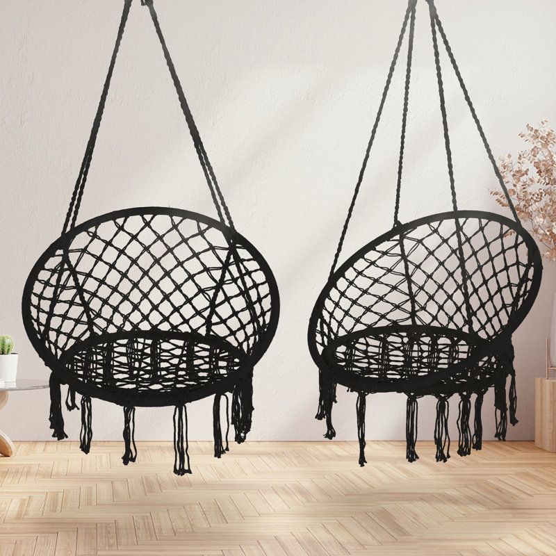 Alejandro 1 Person Chair Hammock, Black
