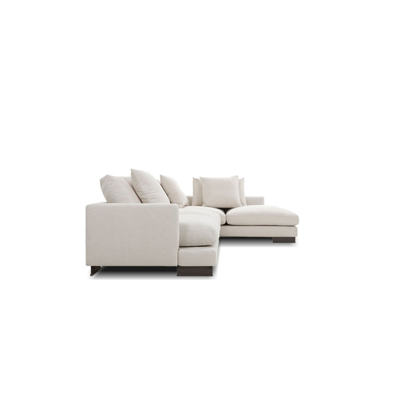 Upholstered Sectional, Right Hand Facing