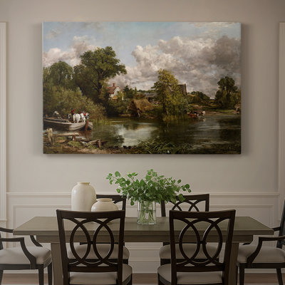 The White Horse-John Constable-Gallery Wrapped Canvas-1819