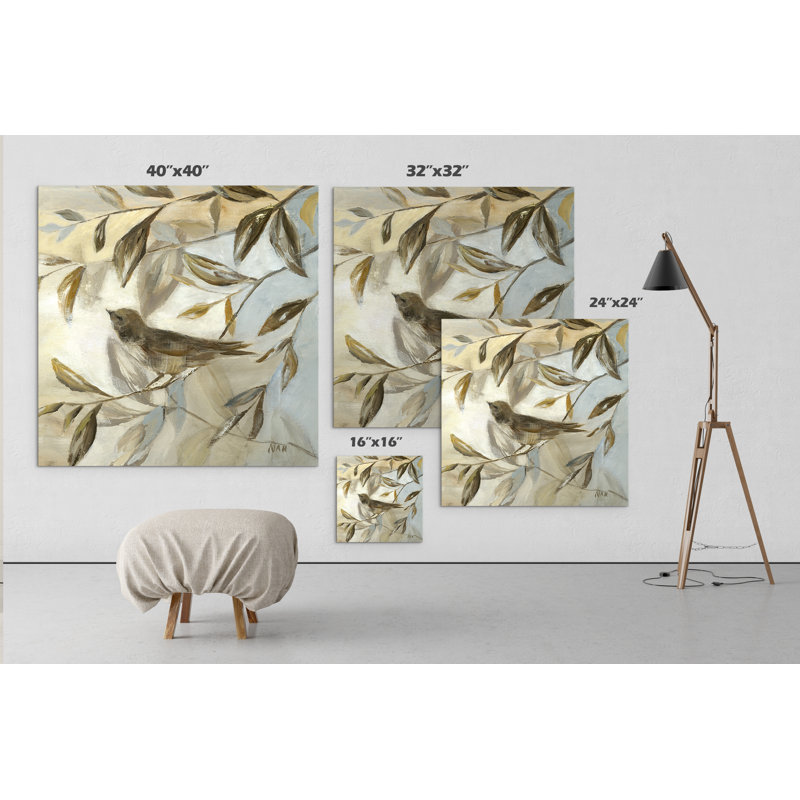 « spring fling ii », reproduction de peinture à l’huile sur toile tendue, H 24 po x l 24 po x P 1,5 po