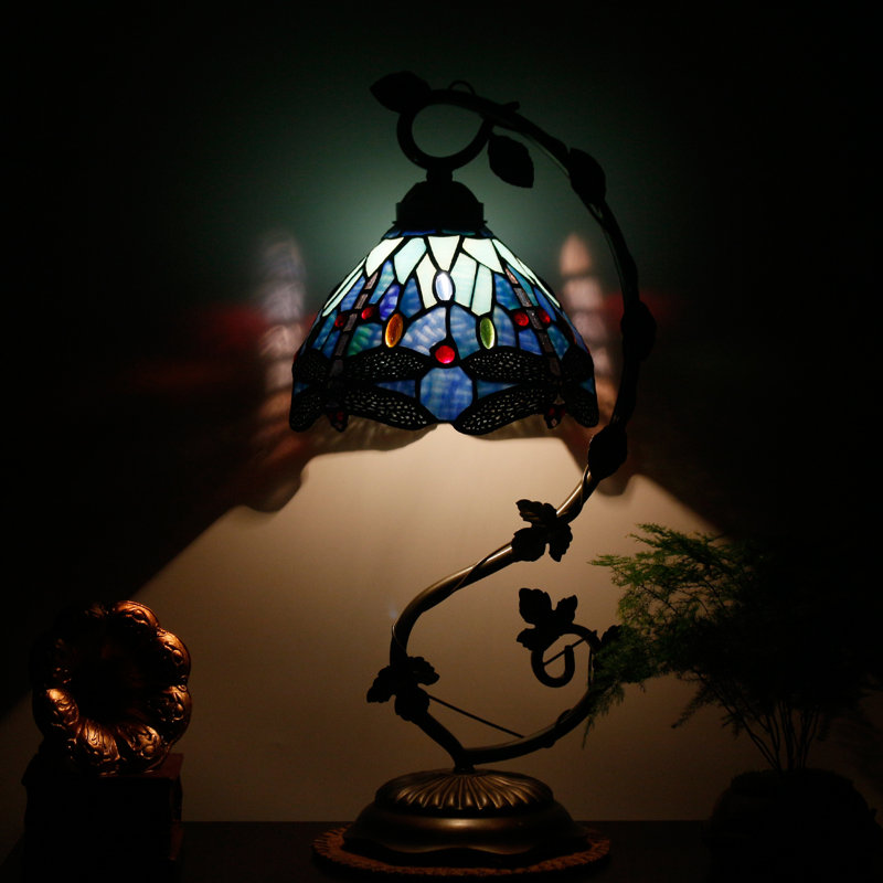 Christabelle 21" Bronze Antique Table Lamp