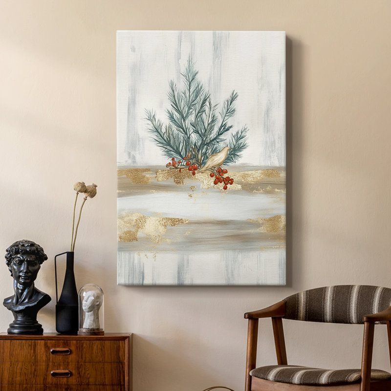 Art des Fêtes de Noël CCXCV III - Galerie Cavas sur mesure, H 48 po x l 32 po