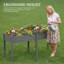30"H Outdoor Wood Raised Bed, Garden Planter Box with Breathable Fabric Bottom-125177313-125177312