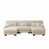Chenille café clair