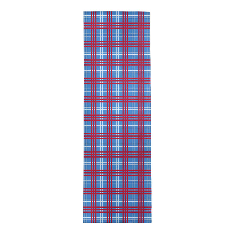 Plaid Indoor Rug, Runner 2'6" x 8'