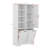 Bathroom Storage Cabinet With Tilt-Out Laundry Hamper, Adjustable Shelves-113719204