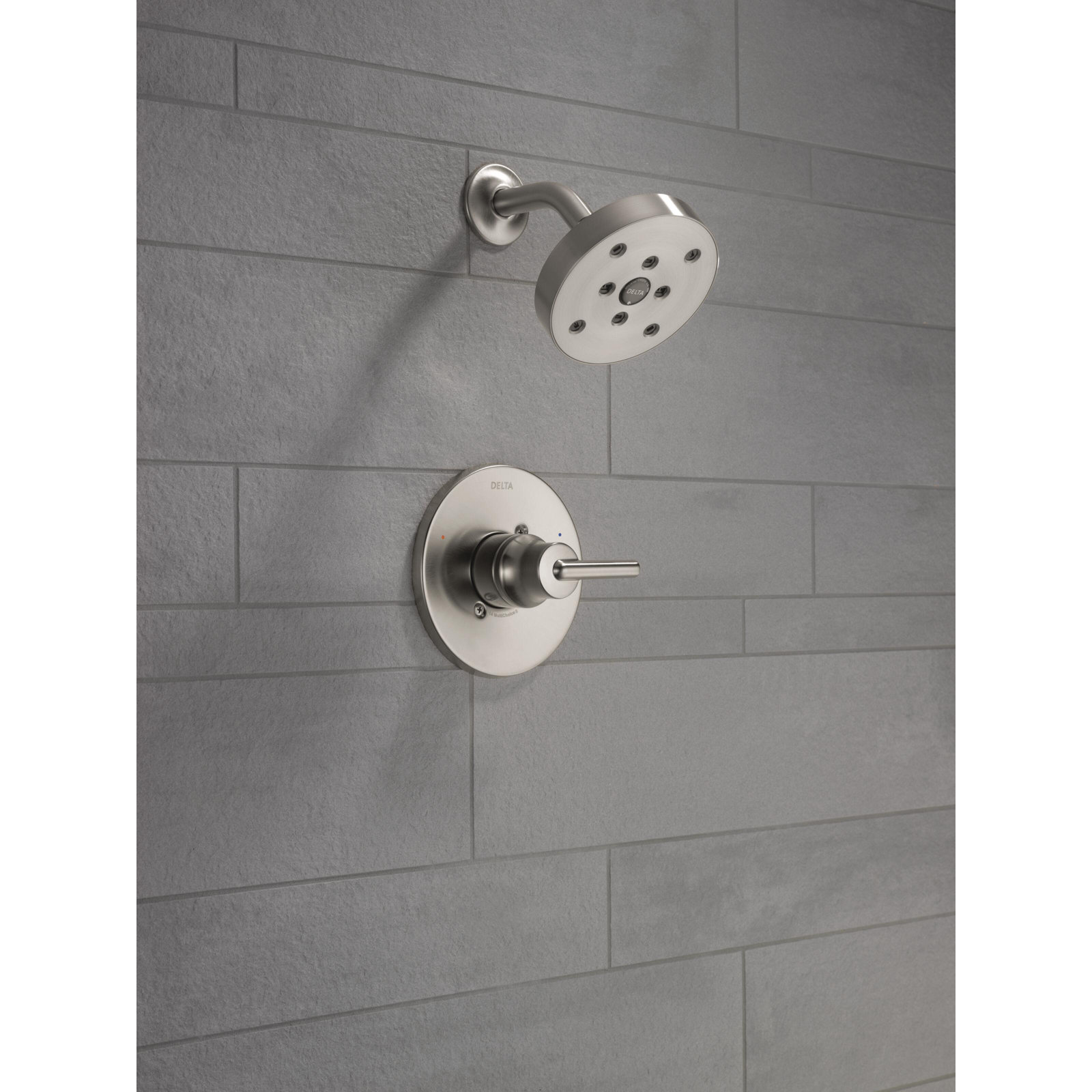 Trinsic 14 Series Single-Function Shower Set, Brilliance Stainless