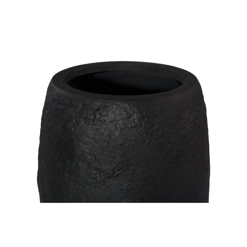 Aera Planter, Black, Small, 35" H x 20" W x 20" D