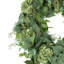 27" Wreath with Hanging Ivy, Hydrangeas and Eucalyptus