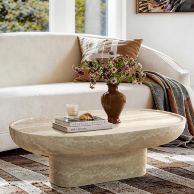 Oval Modern Coffee Table