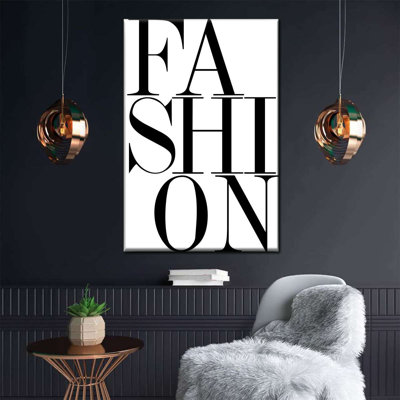 " Fashion Typography " by Enchanté Designs