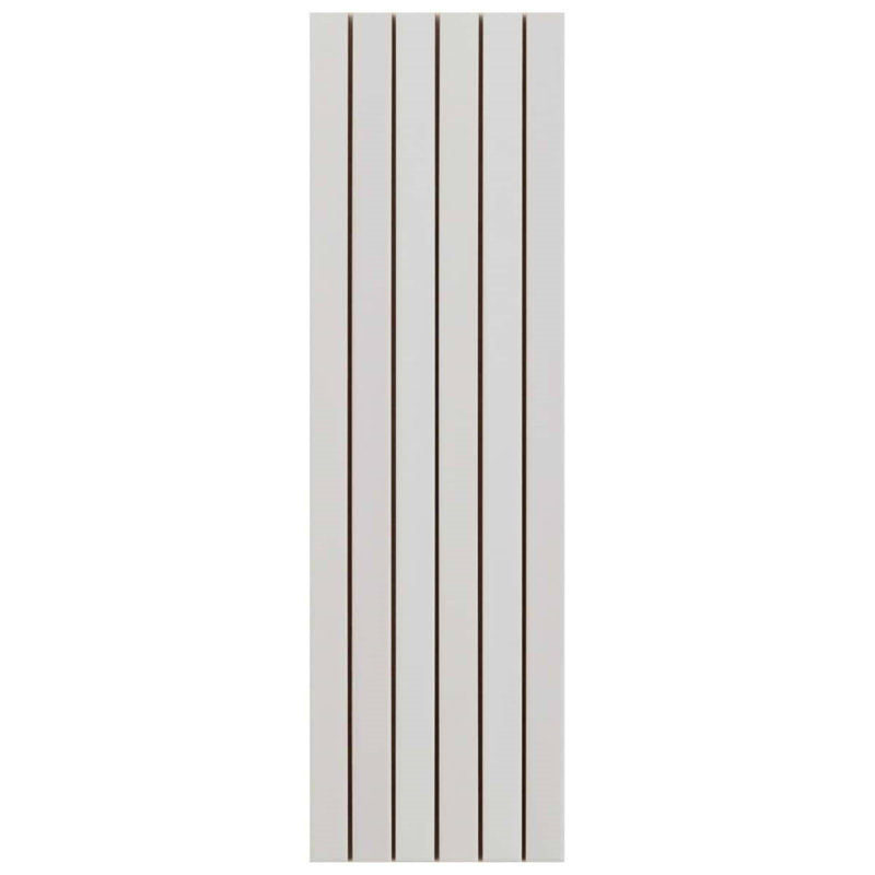 Kanbina 5x18 Brick Glossy Ceramic Mosaic Tile, Blanco