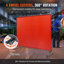 Welding Screen with Frame, 6' Welding Curtain Screen, Flame-Resistant Vinyl Welding Protection Screen on 4 Swivel Wheels (2 Lockable), Moveable & Professional for Workshop/Industrial-94333153-94333158