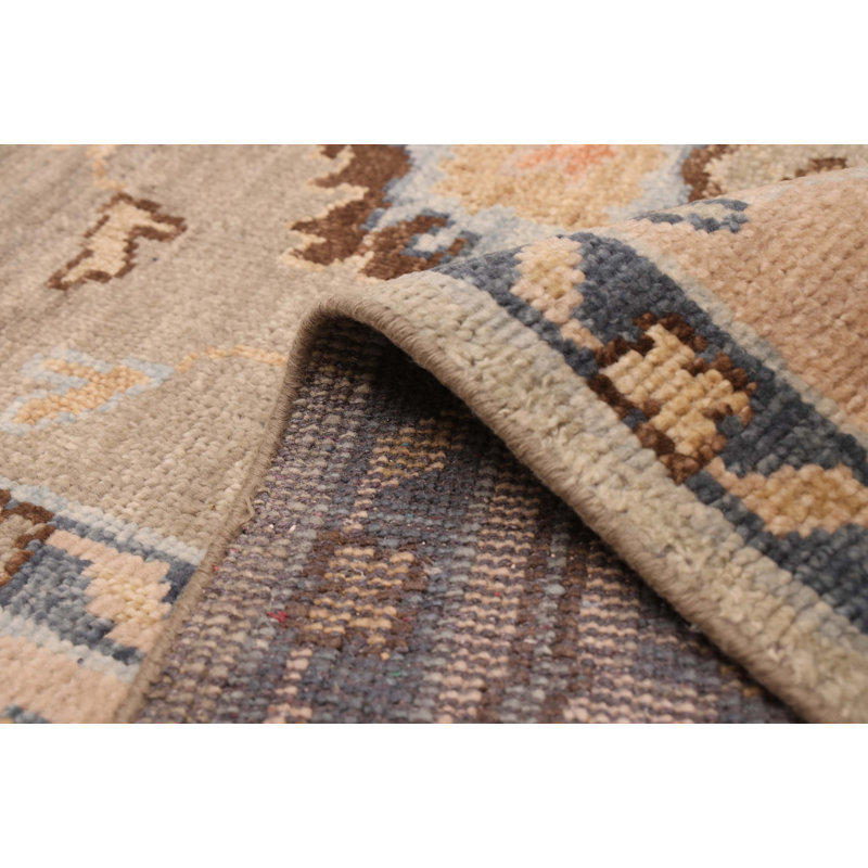 Tapis gris Jules Serapi 9 pi 1 po x 11 pi 10 po