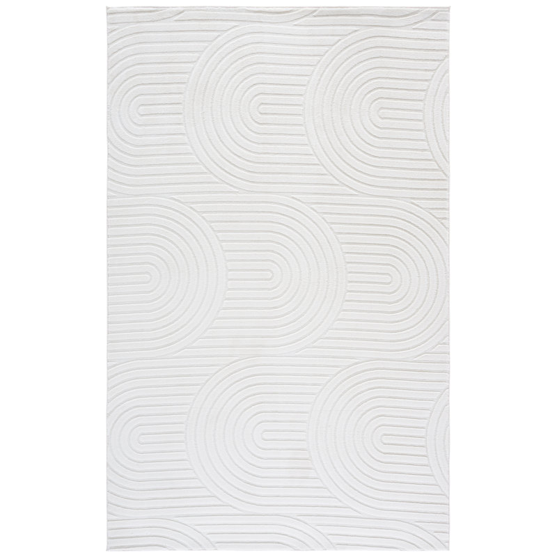 Versaillies 663 Performance Machine Washable Geometric Rug, 3'-0" X 5'-0" Rectangle