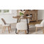 Round Metal Base Dining Table