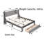 Lit plateforme tapissier avec rangement Ixchell-1678363124-1678363128