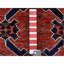Tapis noué à la main 5 pi 3 po x 6 pi 6 po Ersari en laine pure rouge 9D1AF36E653B4BBA8C3C2E40E66E8105