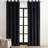 Ike Velvet Solid 80% Blackout Grommet Curtain Panels, Thermal Insulated Soundproof Drapes (Set of 2)-2129711281-2119930177