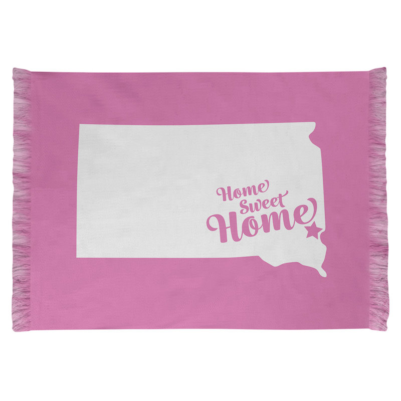 Tapis en zone rose sioux home