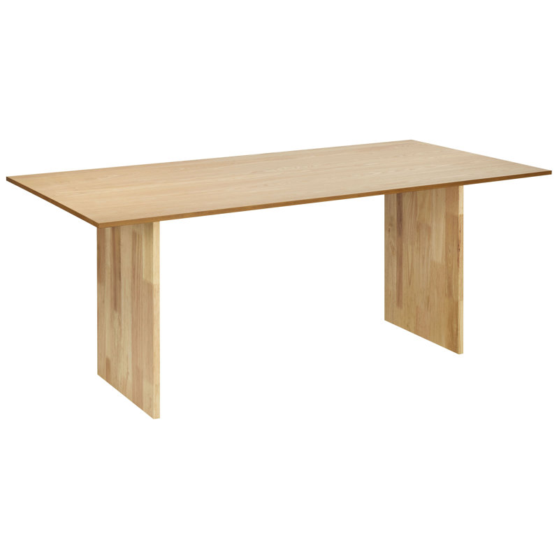Goodlett Solid Wood Base Dining Table