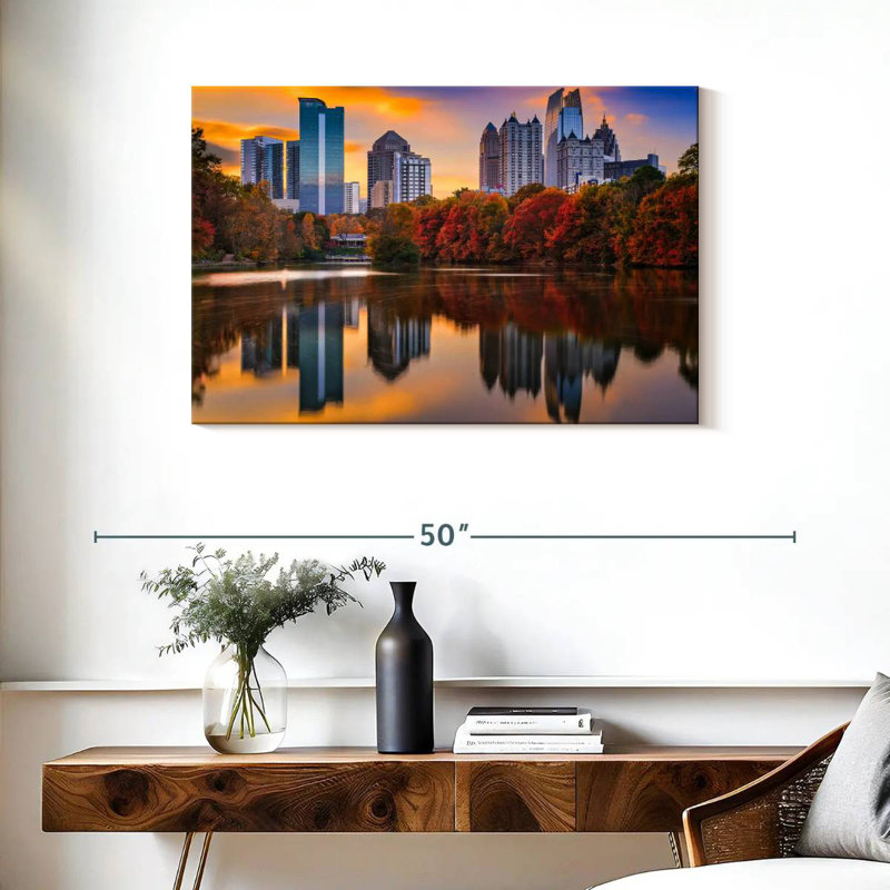 Sebbie Piedmont Park Après-midi, H 24 po x l 36 po