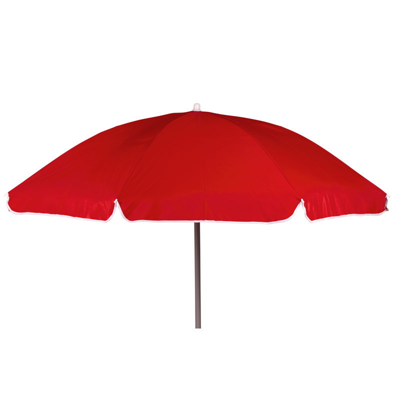 Alley 200cm Beach Parasol, Red