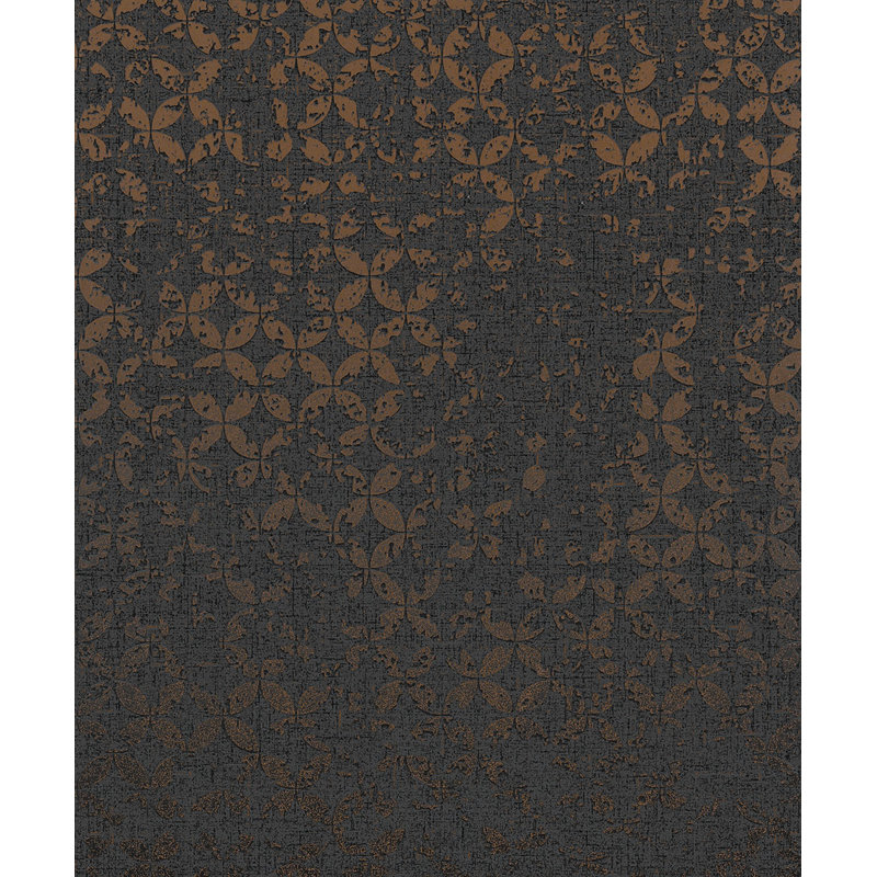 City Romance Abstract Wallpaper, Anthracite