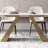 Nordic style luxury rectangular dining table sets-106567054